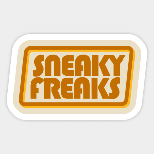 Sneaky Freaks Sticker